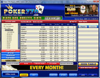 Poker770 Lobby 
