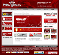 Palace of Chance Homepage